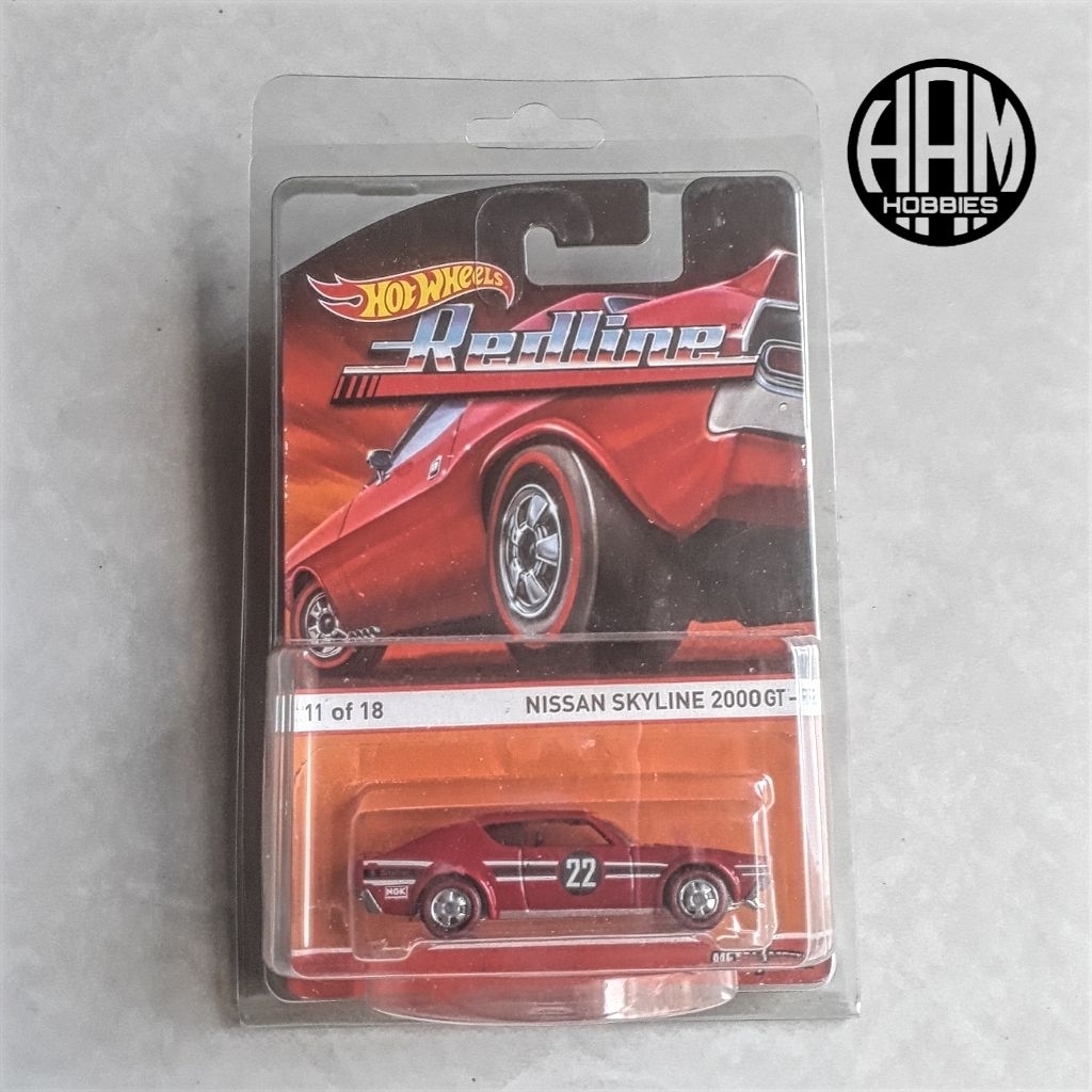 hotwheels redline nissan skyline 2000gt r