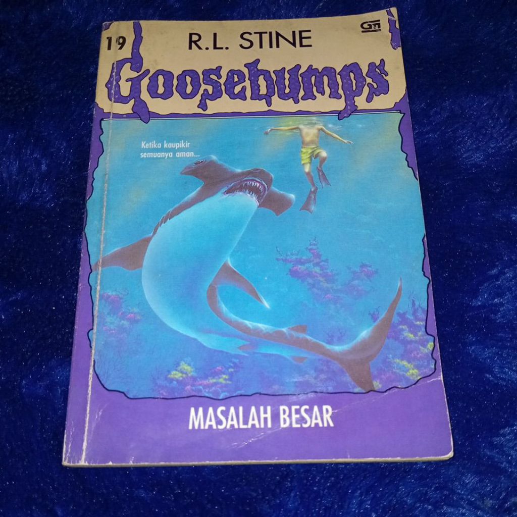 buku goosebumps - masalah besar