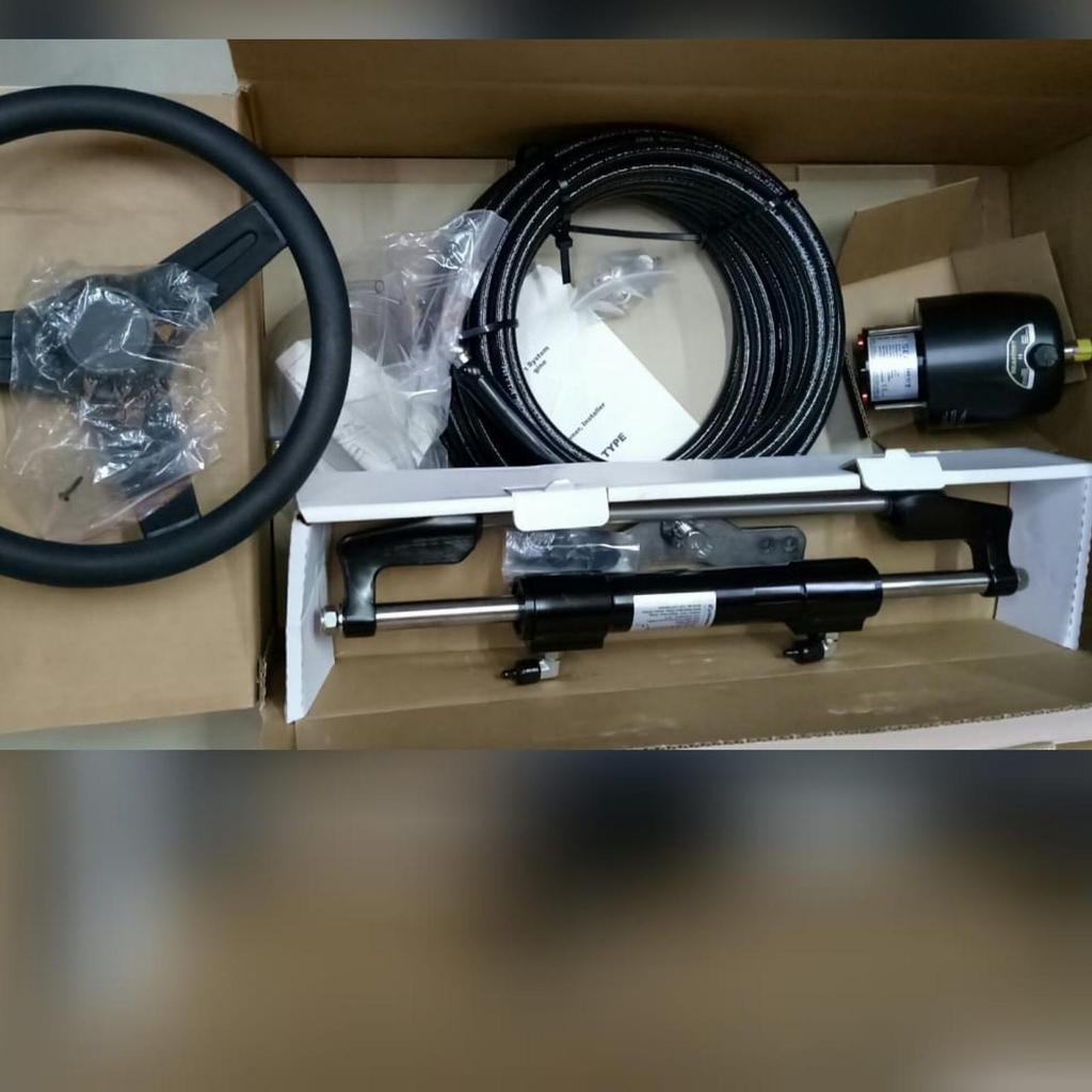 Setir hidrolik kapal mesin tempel sampai 150HP
