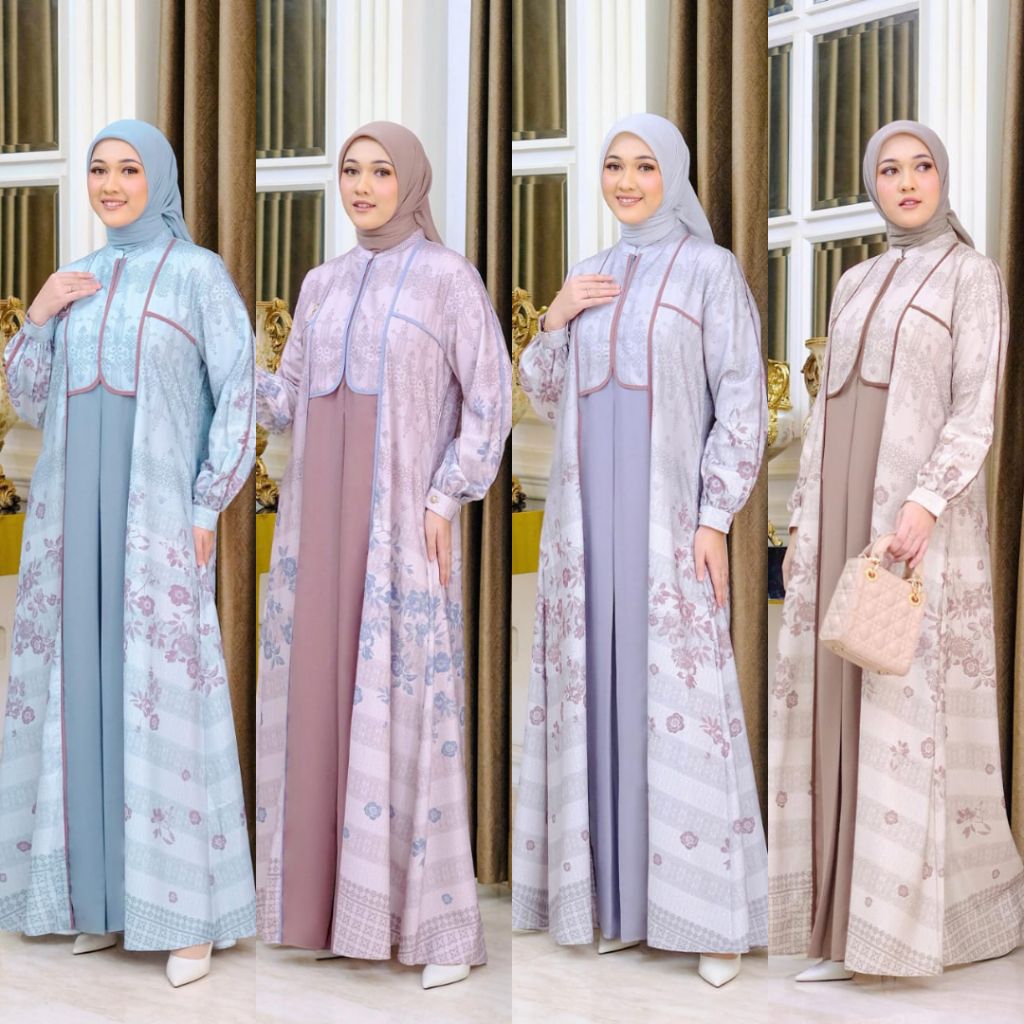 SYAFINA DRESS BY NINOS ORIGINAL