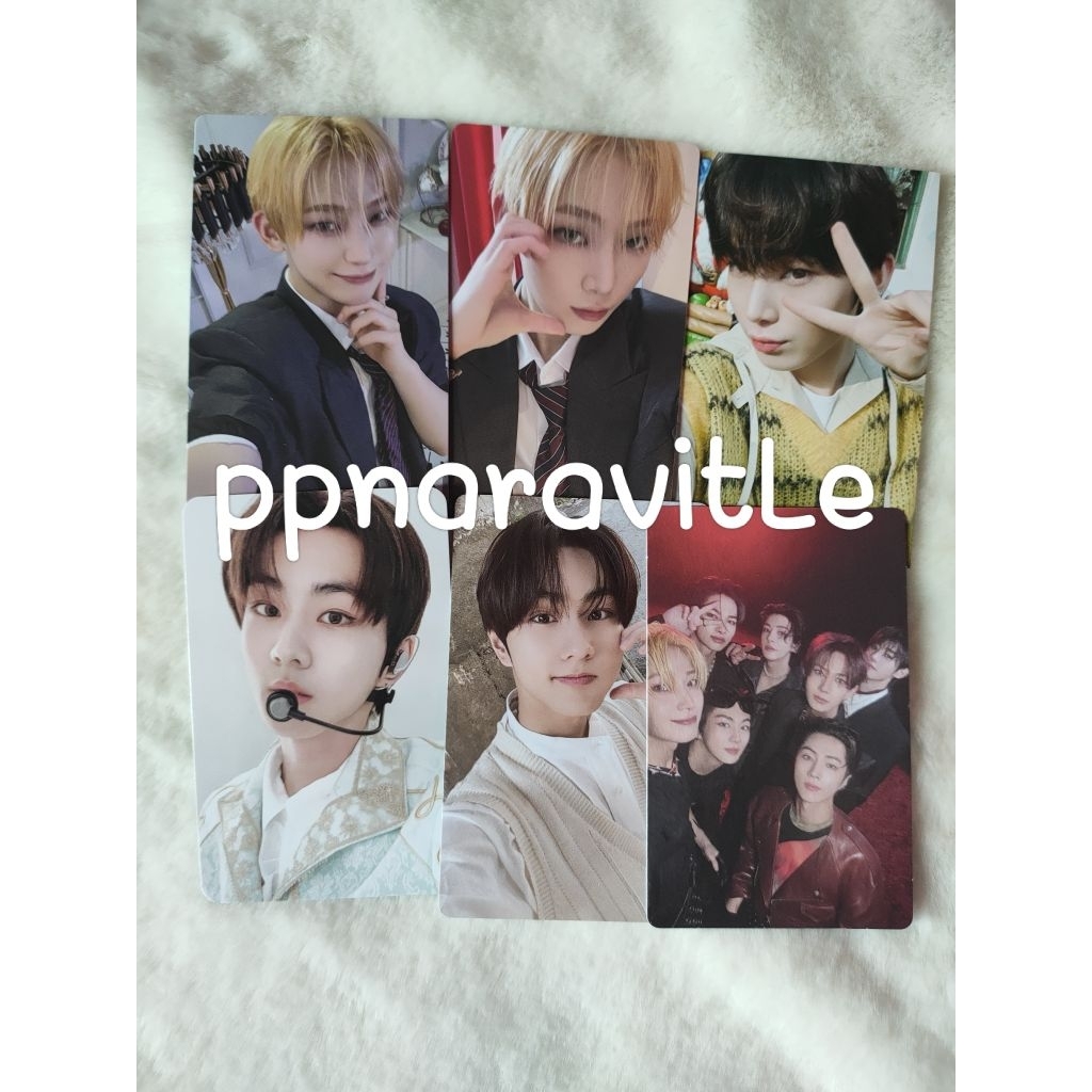 [BACA DESKRIPSI] photocard official aab jungwon pob fate tour in Seoul romance untold sunoo hoodie f
