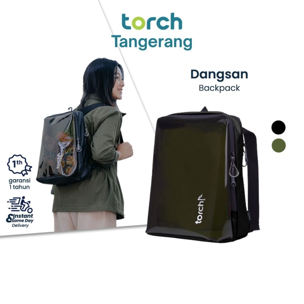 TORCH Tas Punggung Ransel Sekolah Anak Transparan Dangsan