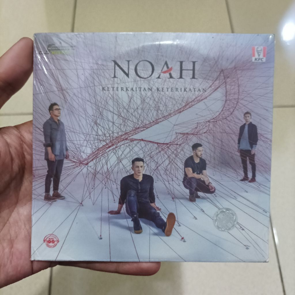 Original CD Music Noah Peterpan Album Keterkaitan Keterikatan New Segel
