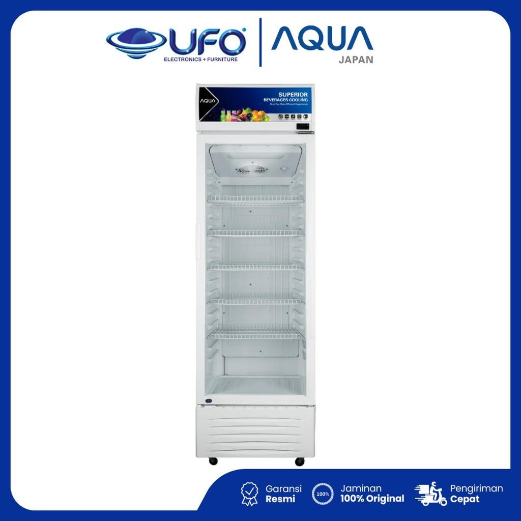 Aqua Showcase AQB341CS Lemari Pendingin Minuman 328L