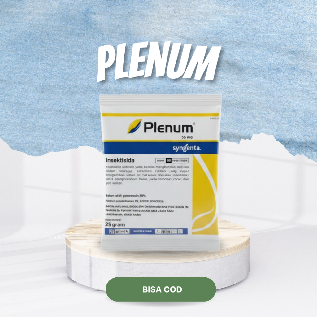 Plenum 50 WG 25 g - Insektisida Original Syngenta | Obat Wereng Coklat & Wereng Punggung Putih