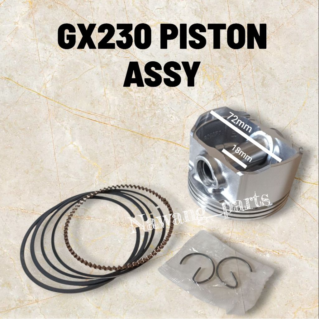 GX230 Piston Assy Racing/seher komplit gx230