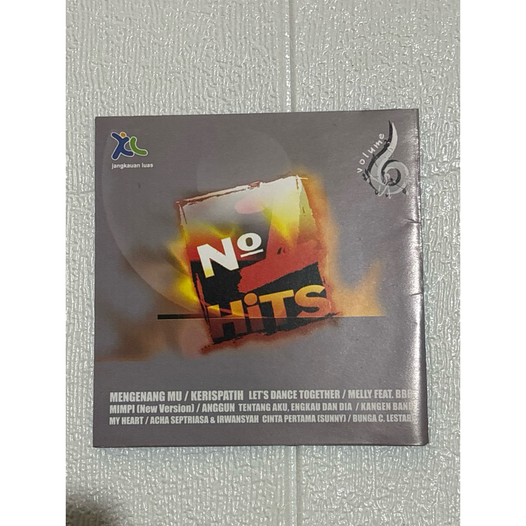 CD ALBUM VA NO 1 HITS VOLUME 6 ANGGUN KANGEN BAND ORIGINAL