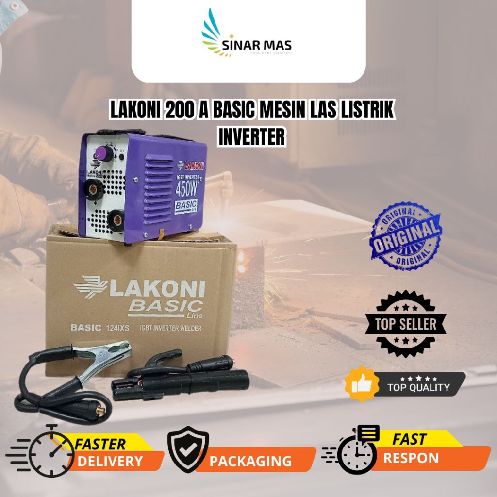 Lakoni 200 A Basic Mesin Las Listrik Inverter
