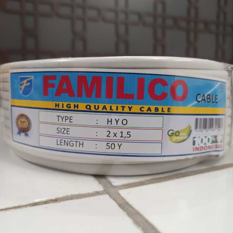 Familico HYO Kabel Audio 2x1,5 2x2,5 50 Yard