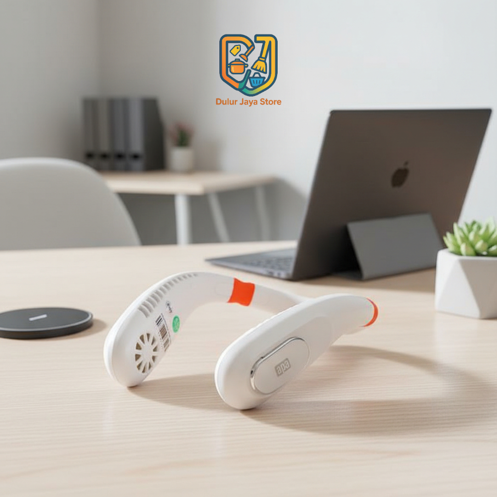 Ace - Apa Kipas Angin Leher Rechargeable Portable Neck Fan  Travel Fan  Penyejuk Udara Portabel