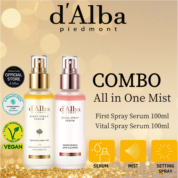 D’ALBA FIRST SPRAY SERUM KUNING / SPRAY SERUM D’ALBA