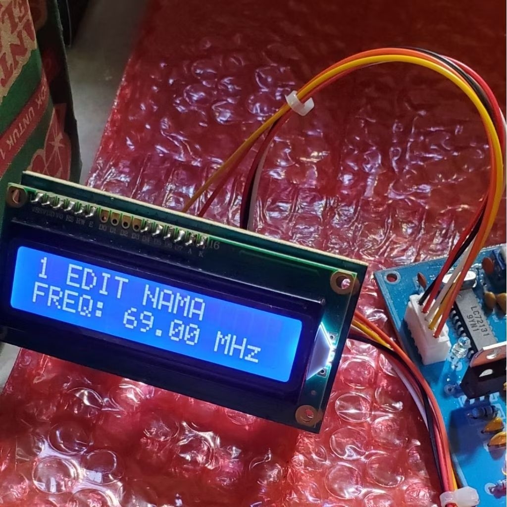 SPESIAL EXCITER PLL FM TX BRIK BROADCAST 50 - 108 MHz V.D.1