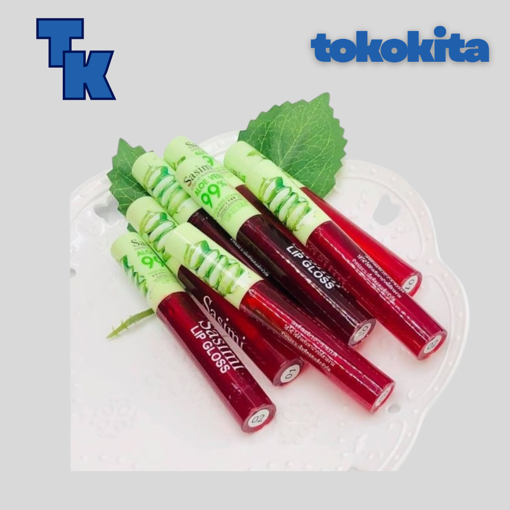 Sasimi lip gloss terbaru / liptint sasimi