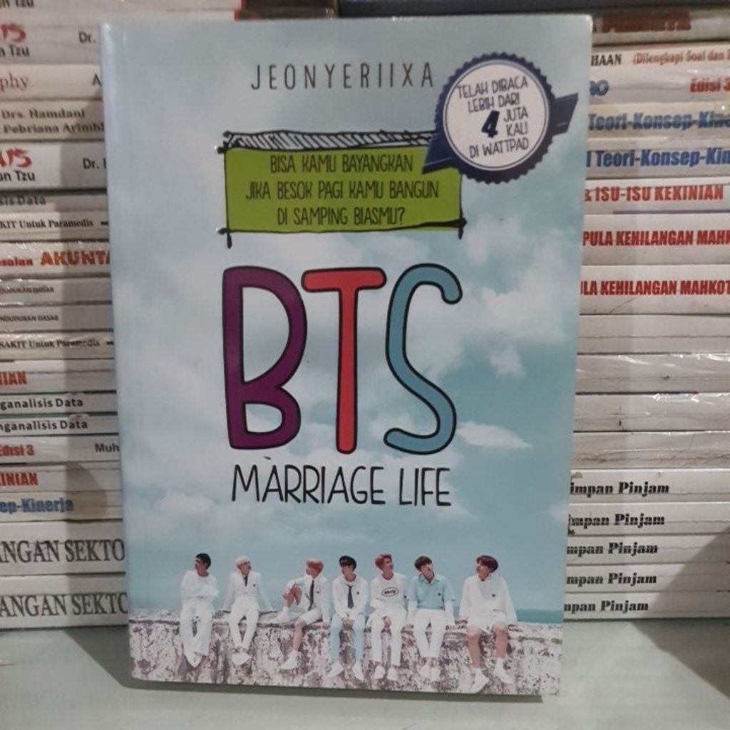 BUKU ORIGINAL A NOVEL BTS MARRIAGE LIFE