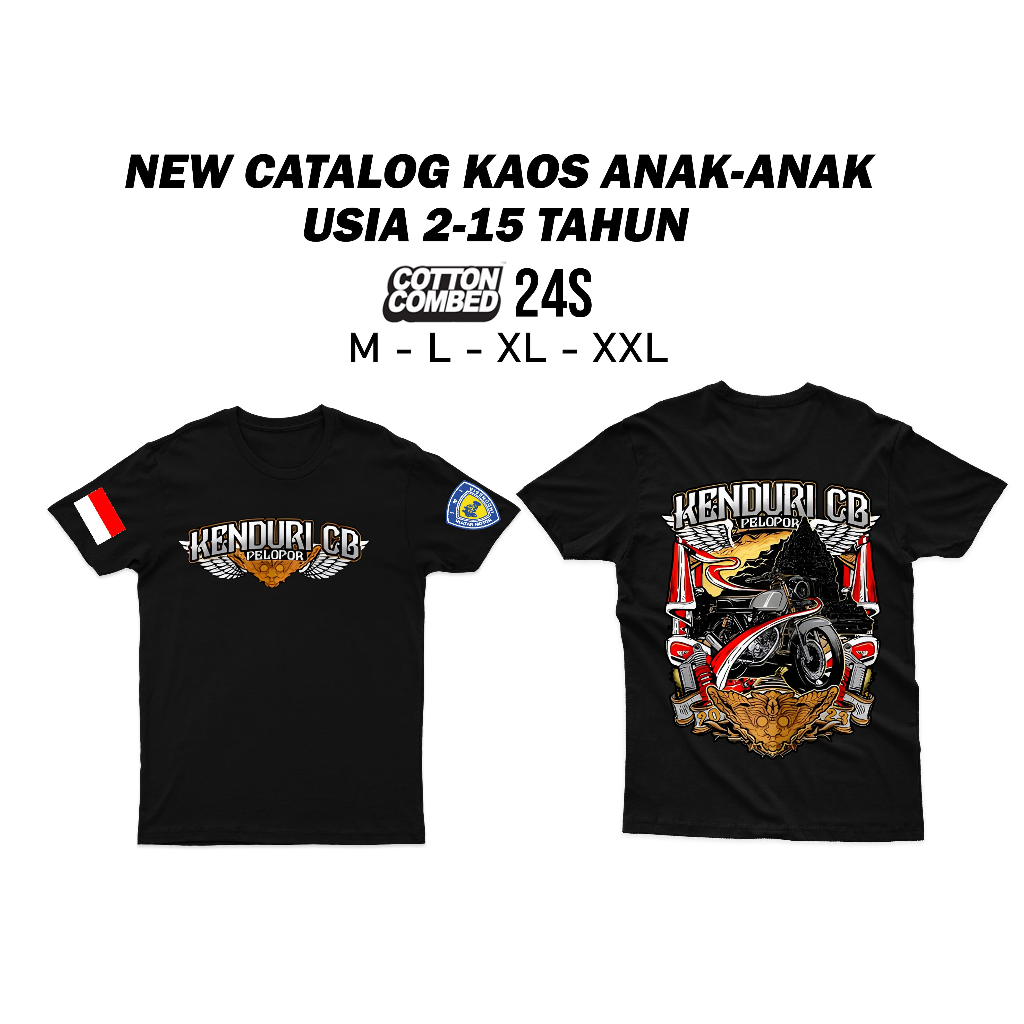kaos anak  Pelopor CB, Kenduri CB Original