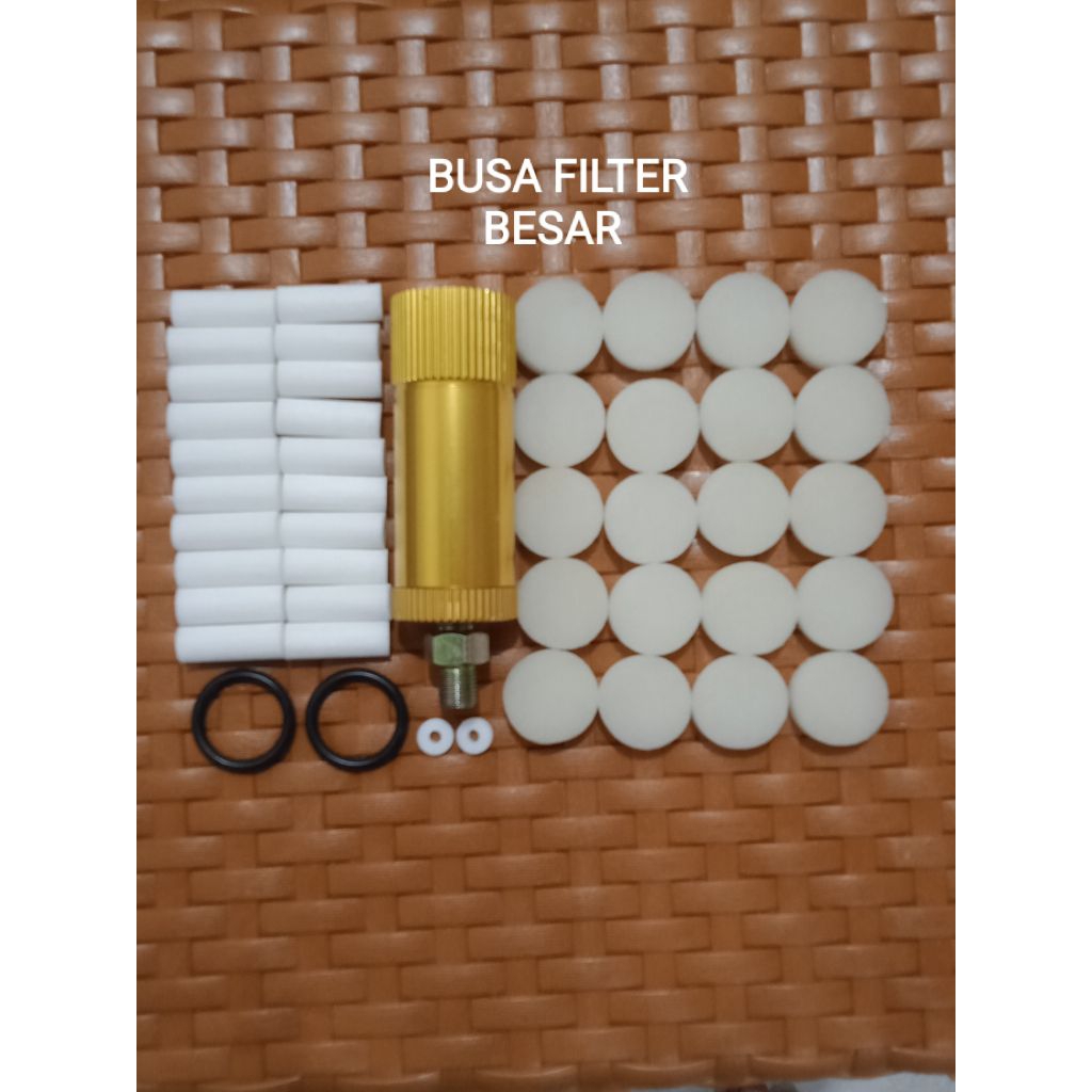 Busanya Saja Filter Besar Pompa Pcp,Saringan Busa Pompa Pcp, Sparepart Pompa Pcp, pembayaran Bisa Co