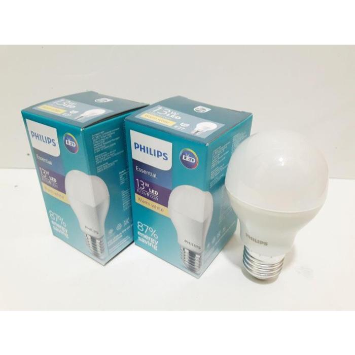 Philips Bola Lampu LED Essential - Cahaya Kuning
