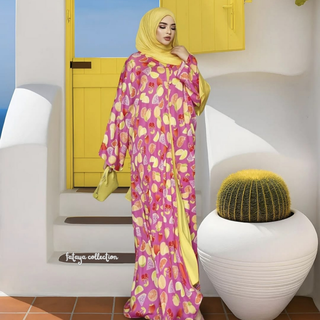 Fataya Collection BONAVISTA Outerwear - Kain Medina Silk