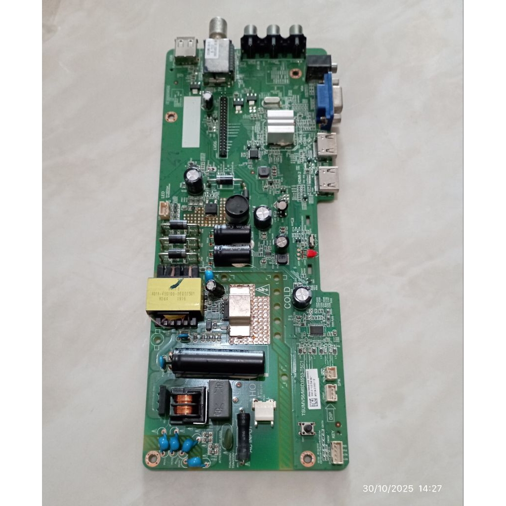 MB MOBO MAINBOARD MODULE MESIN TV PHILIPS 32 PHA30025/7-0 (MB PS32)