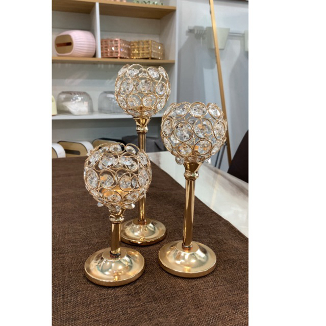 Tempat Lilin Kristal