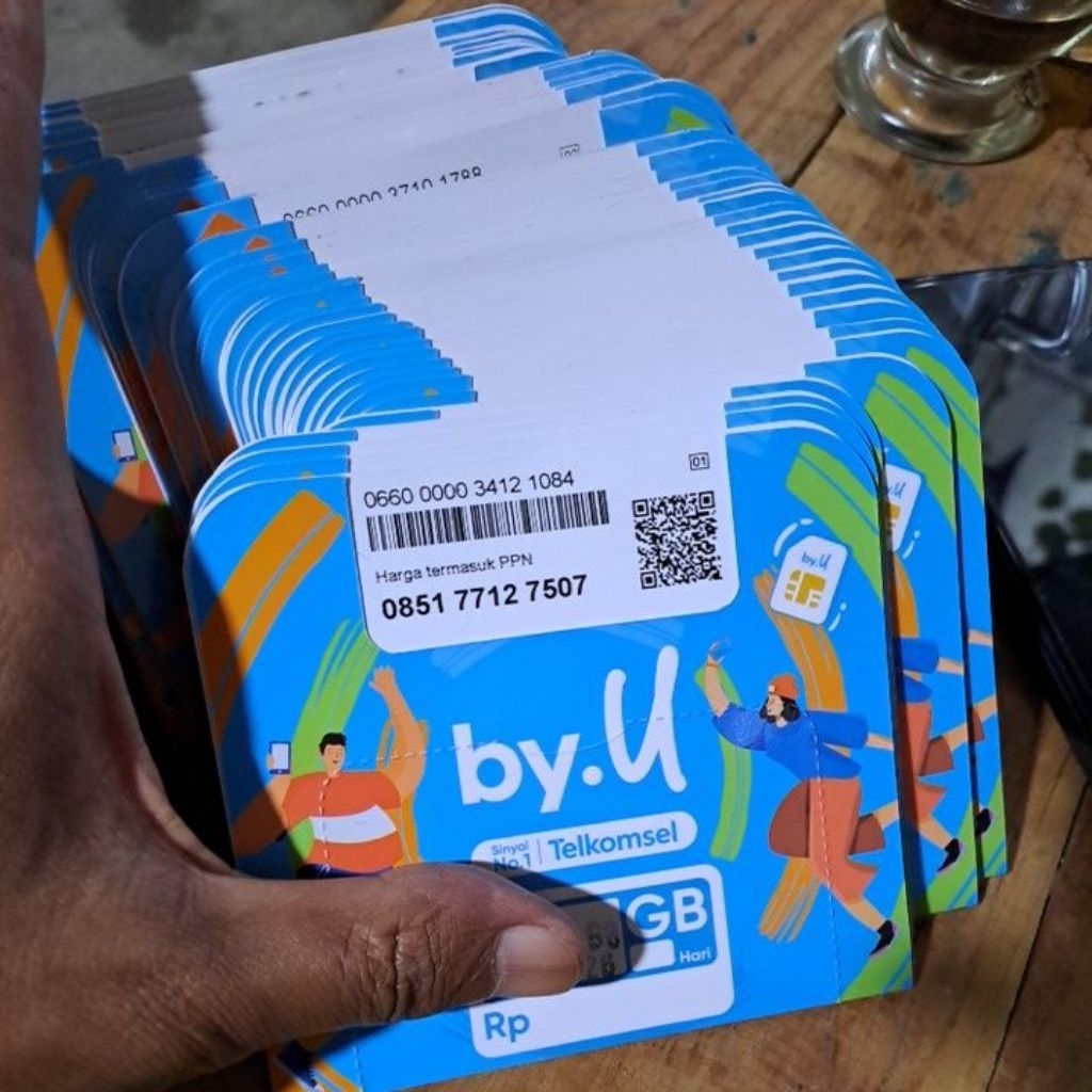 Perdana ByU simcard ByU nomor pilihan bonus quota 3GB