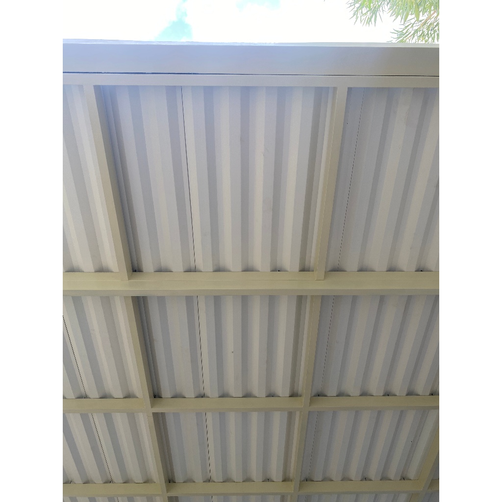 Kanopi Upvc Double Layer