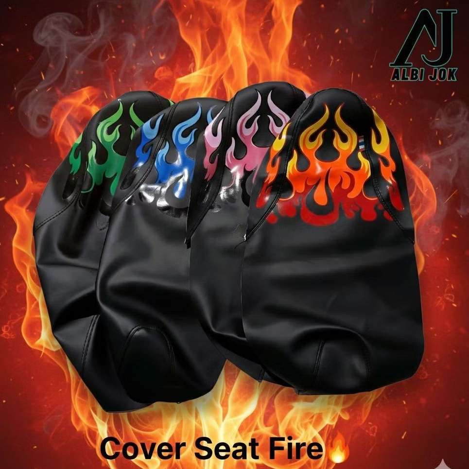 Cover jok api Vietnam style/ Kulit Jok motif api Vietnam style model terbaru awet berkualitas