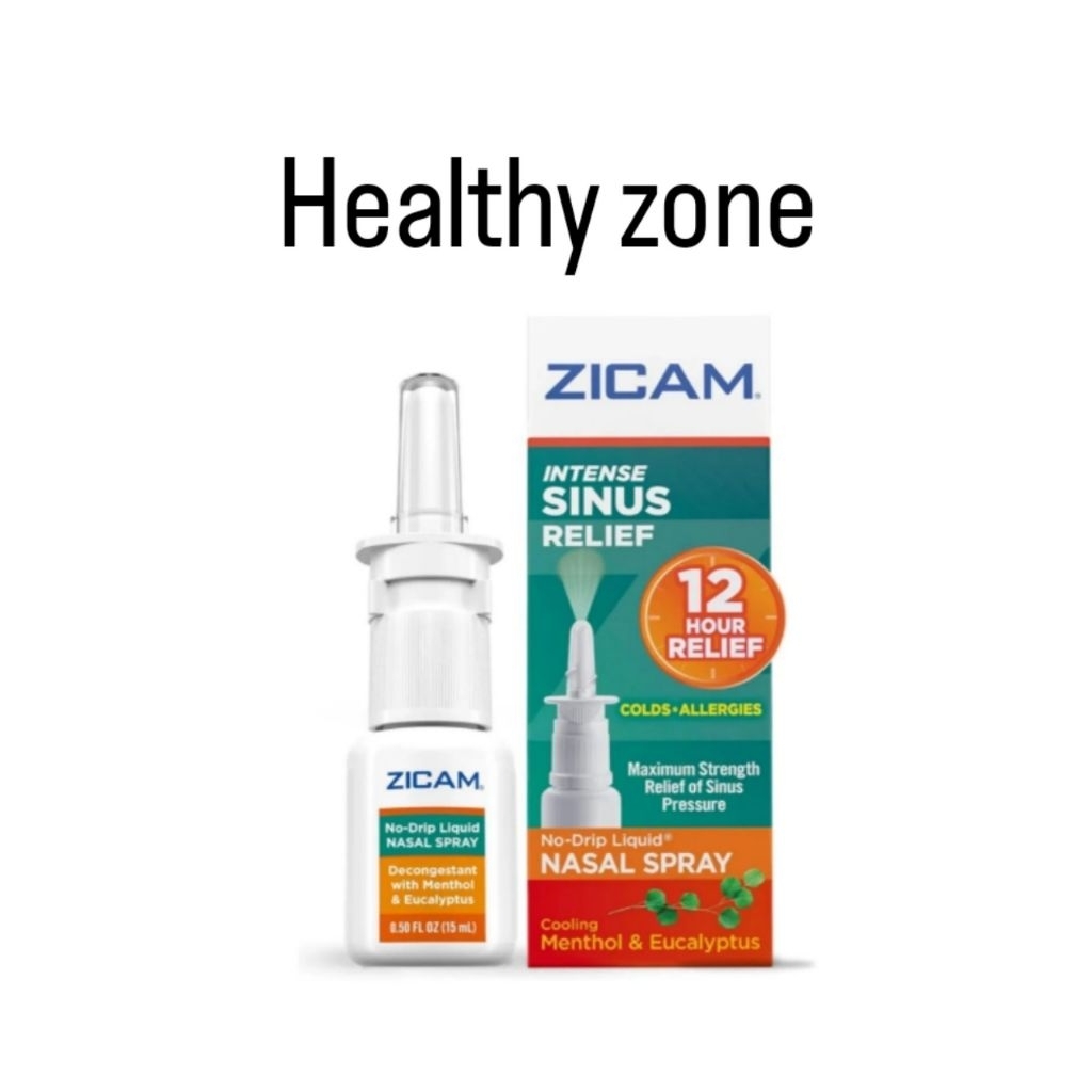 Zicam Intense Sinus Relief No-Drip Liquid Nasal Spray