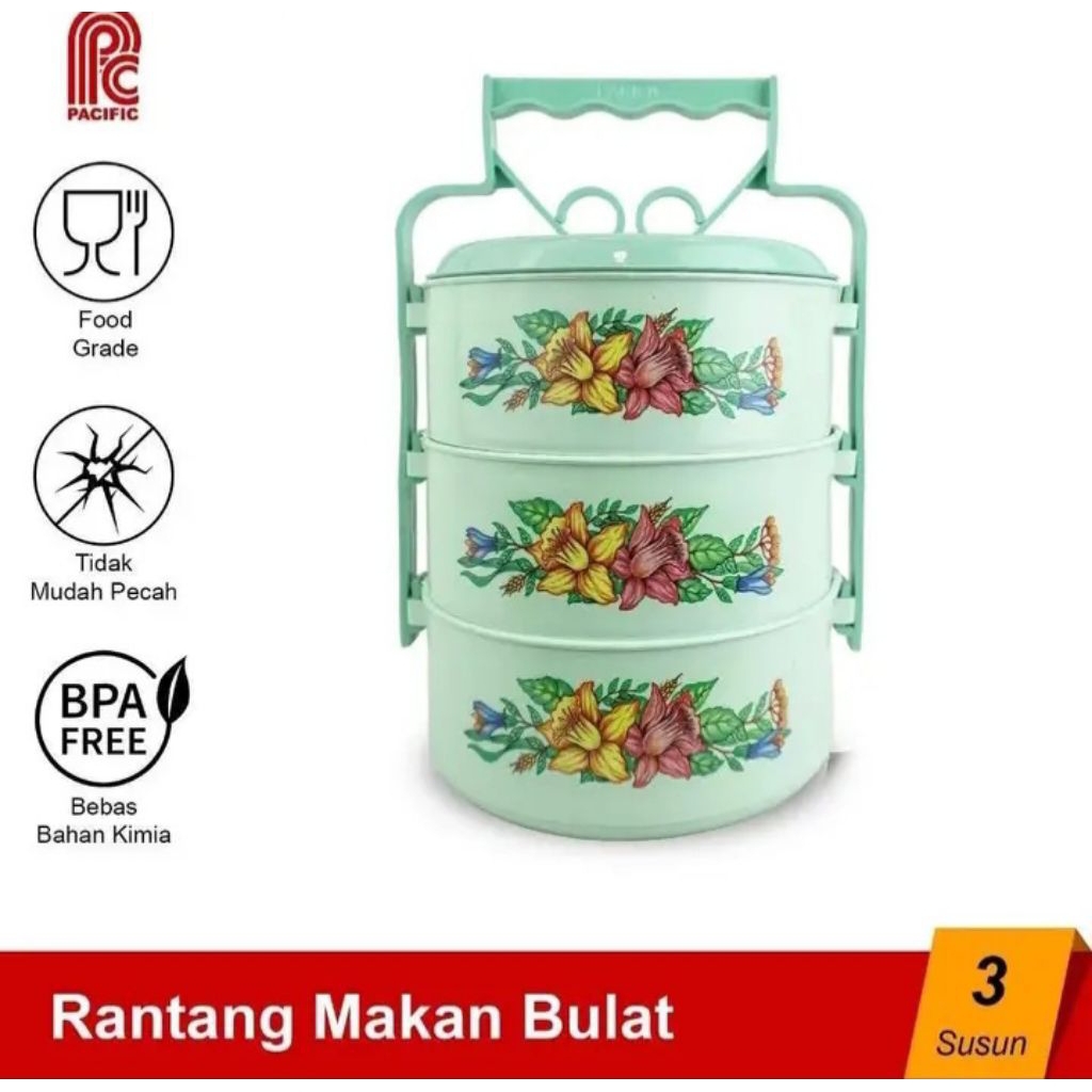 Rantang Plastik 3 Susun