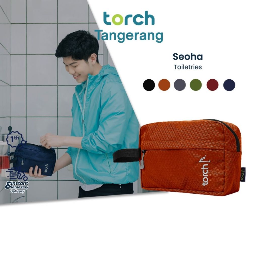 TORCH Pouch Alat Mandi Seoha Pria Wanita