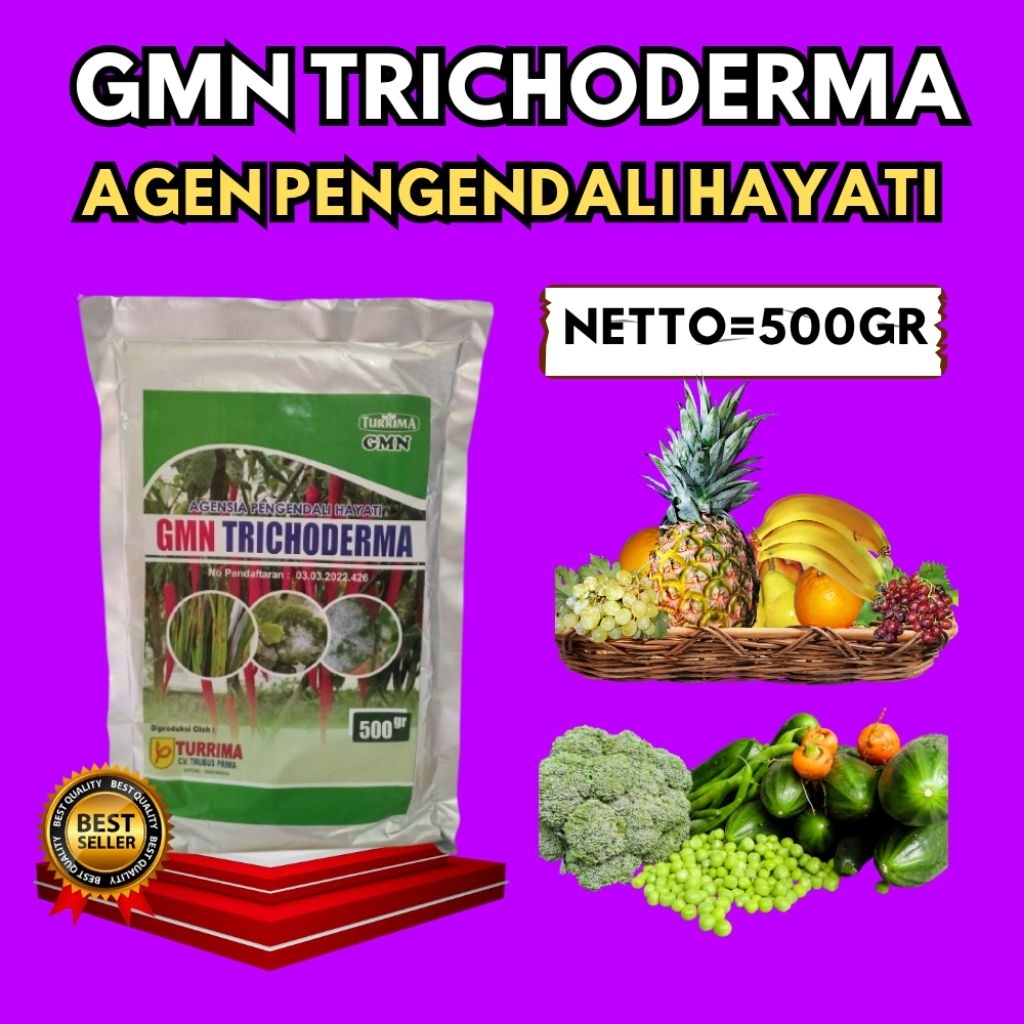 TERLARIS !! Trichoderma Sp, Trichoderma Sebagai Biofertilizer, Trichoderma Serbuk Isi 500gram