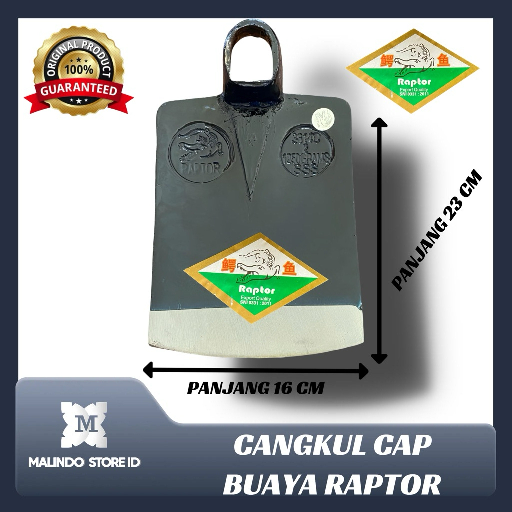 Cangkul Cap Buaya Raptor Original