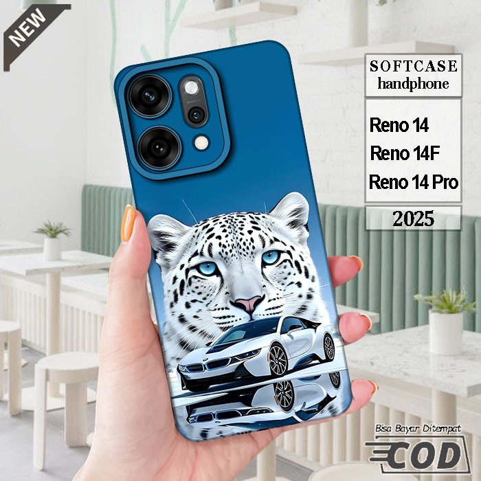 Case OPPO RENO 14  _OPPO RENO 14F  _OPPO RENO 14 PRO  _Casing silikon hitam bening Elastis keren