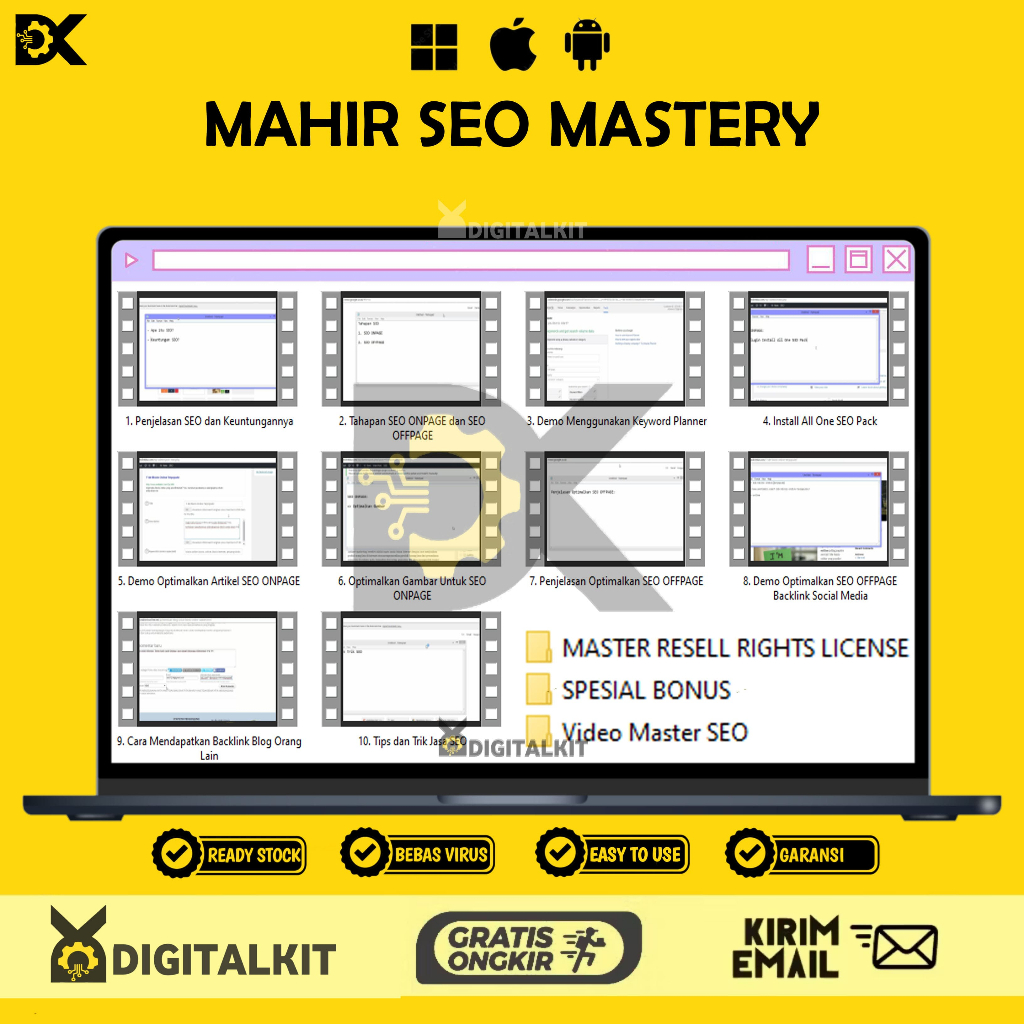 [T0546] MAHIR SEO MASTERY