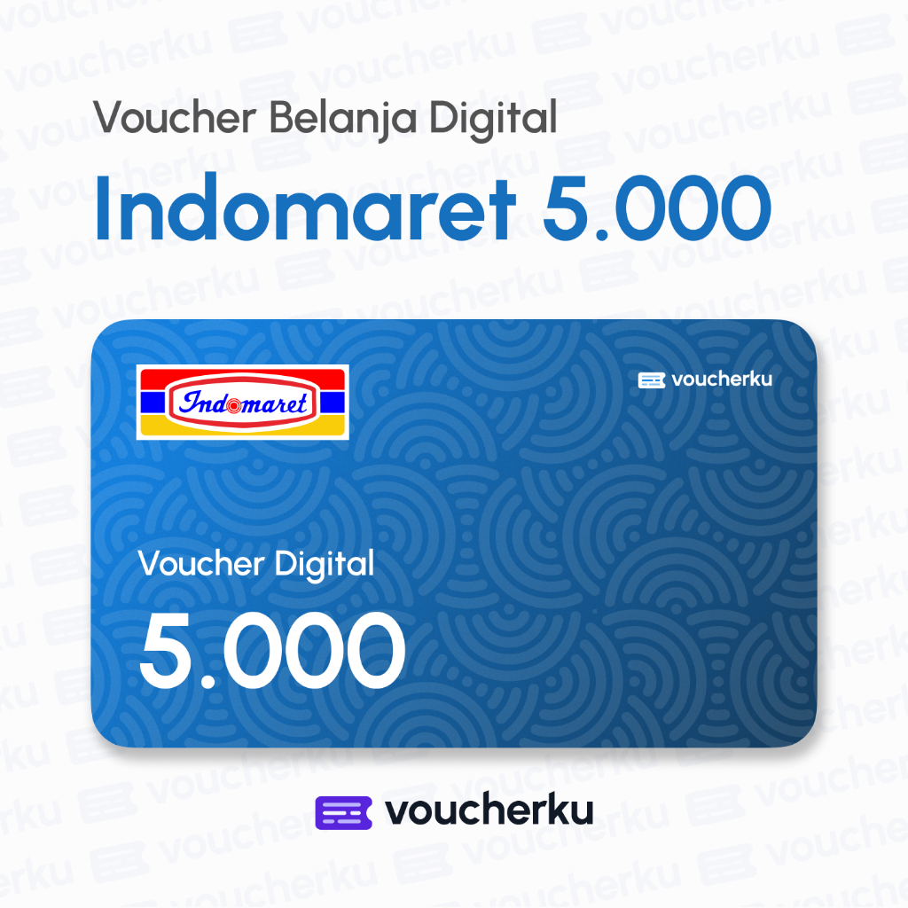 Indomaret 5.000 – Voucher Belanja Digital – Voucherku