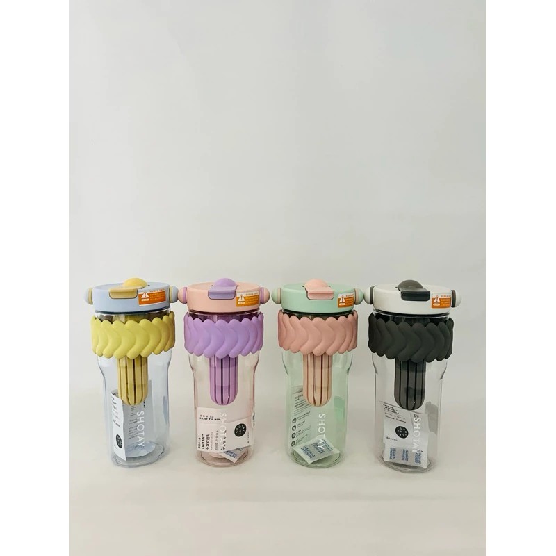 SHOTAY - Botol Minum Sedotan TRITAN BPA FREE 800ml