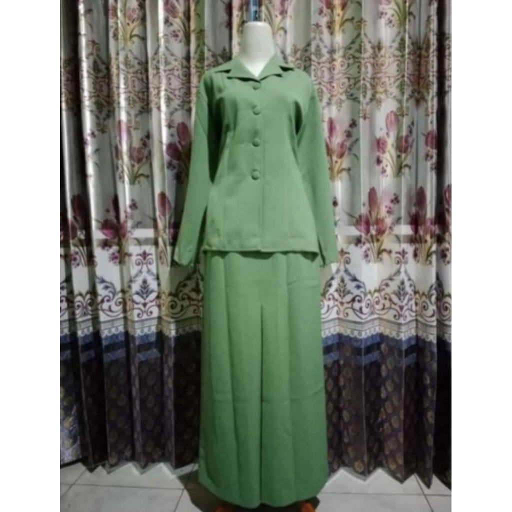 Baju PSH persit muslim bahan semiwoll mizuka