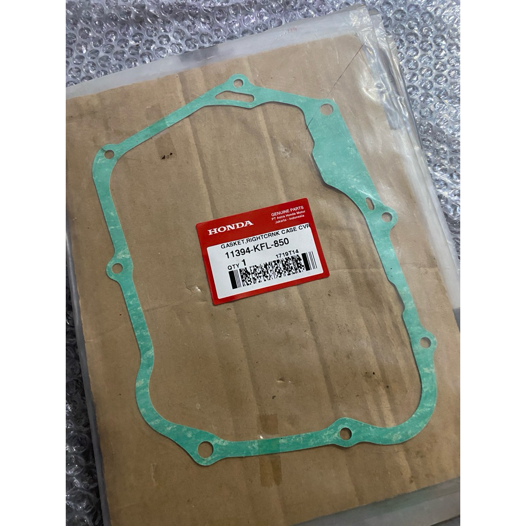 PAKING GASKET BAK BLOK KOPLING GRAND SUPRA X FIT PRIMA LEGENDA PACKING KANAn ori original 11394-kfl-
