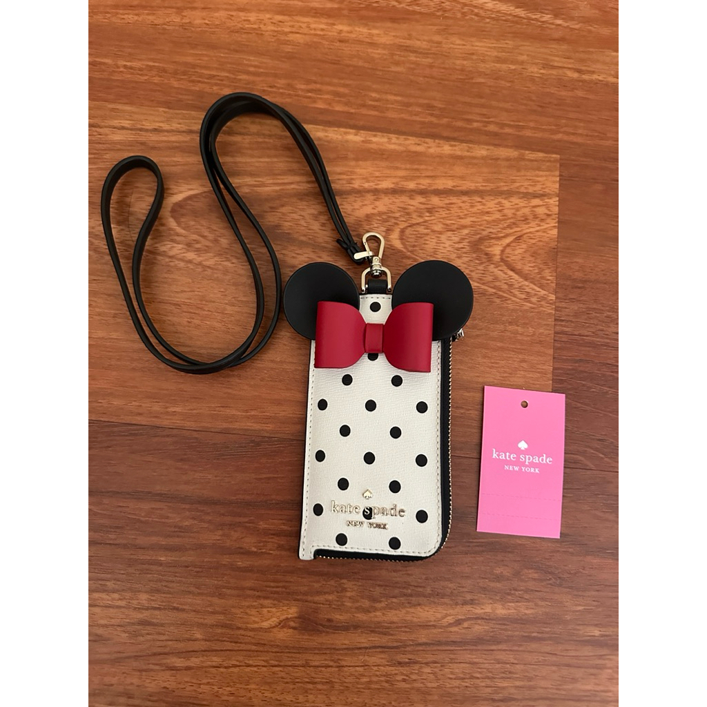 Kate Spade Disney x New York Minnie Mouse Lanyard K4758