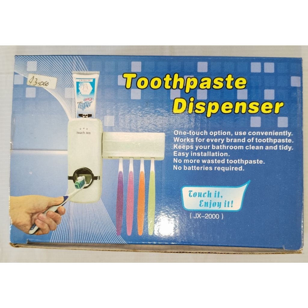 Toothpaste Dispenser Otomatis “Touch Me” (JX-2000)