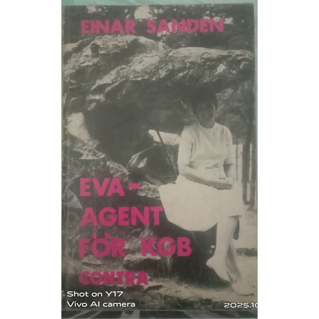 BUKU EVA AGENT FOR KGB CONTRA EINAR SANDEN BEKAS ORIGINAL