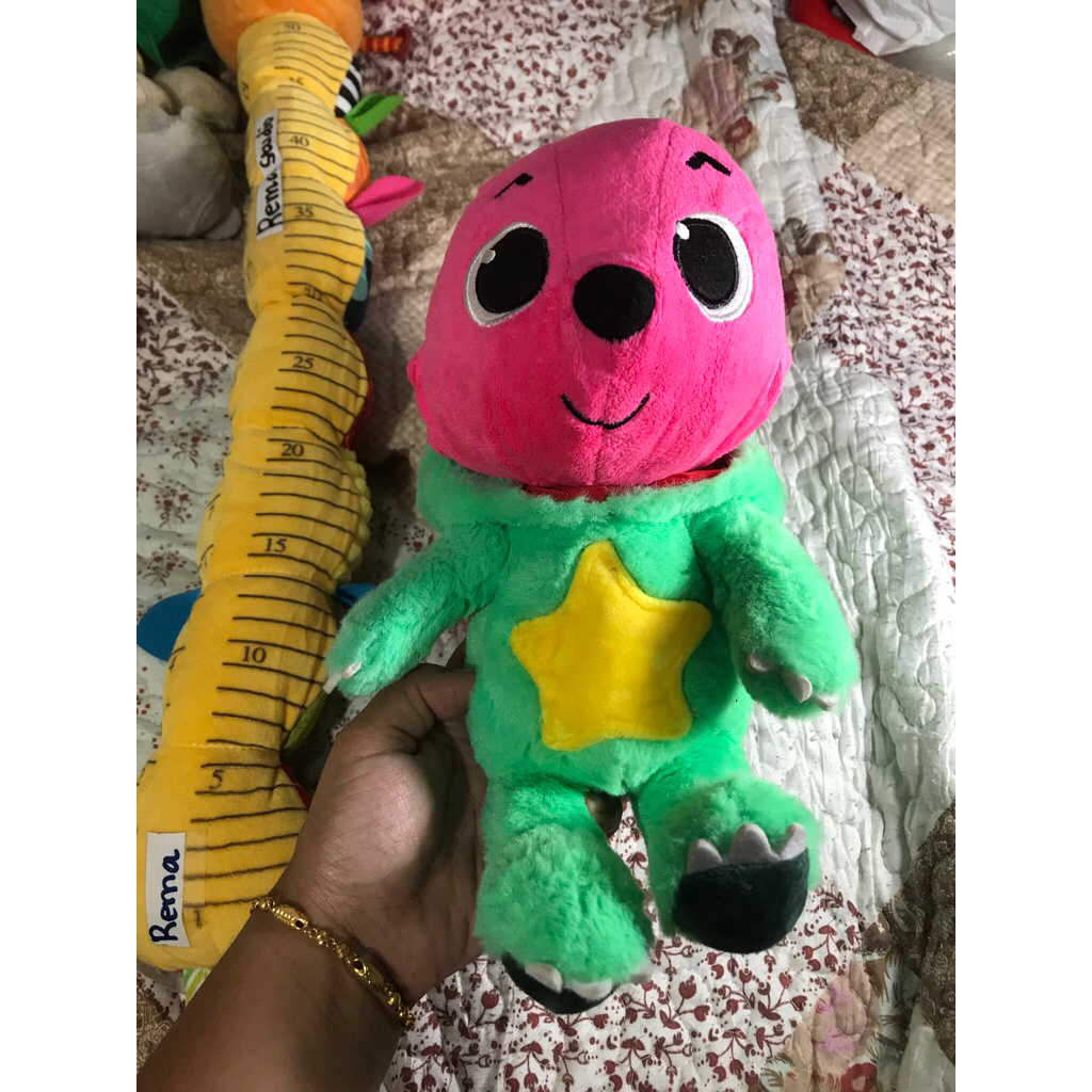 Boneka pink fong original boneka baby shark  kostum ORI