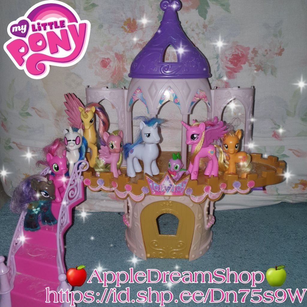 RARE My Little Pony Friendship is Magic Wedding Castle Set Original Hasbro