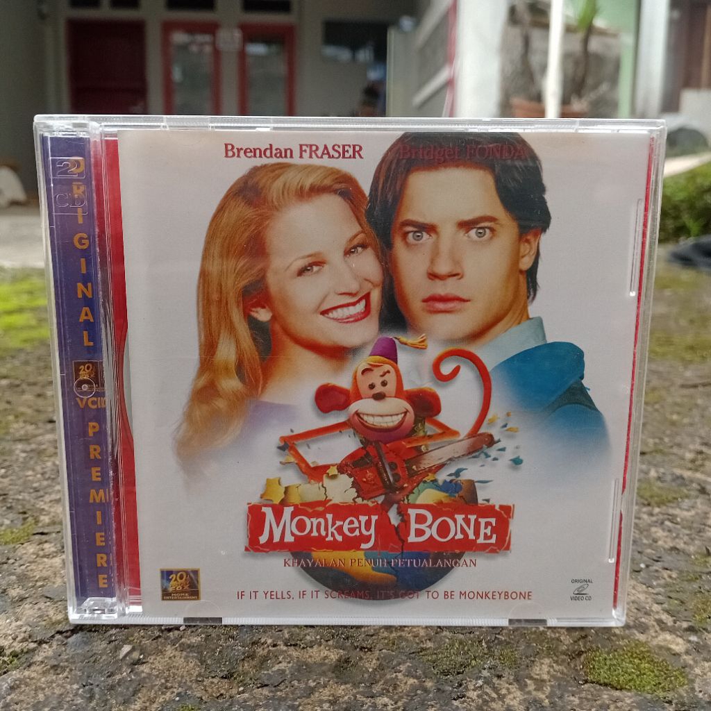 VCD Monkeybone Brendan Fraser (2001) Teks Indonesia Original 20th Century Fox VideoCD