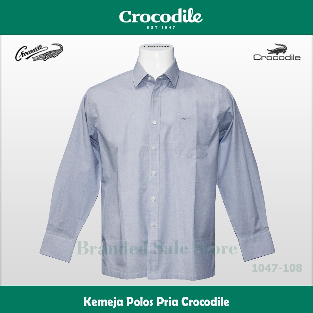 Kemeja Pria Lengan Panjang / Baju Lengan Panjang Crocodile  1047-108-29
