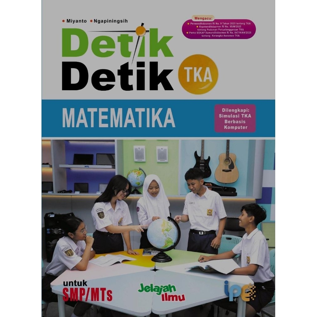 BUKU Detik-detik TKA Matematika SMP/MTS