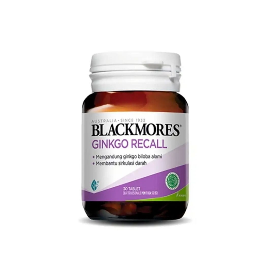 Blackmores Ginkgo recall