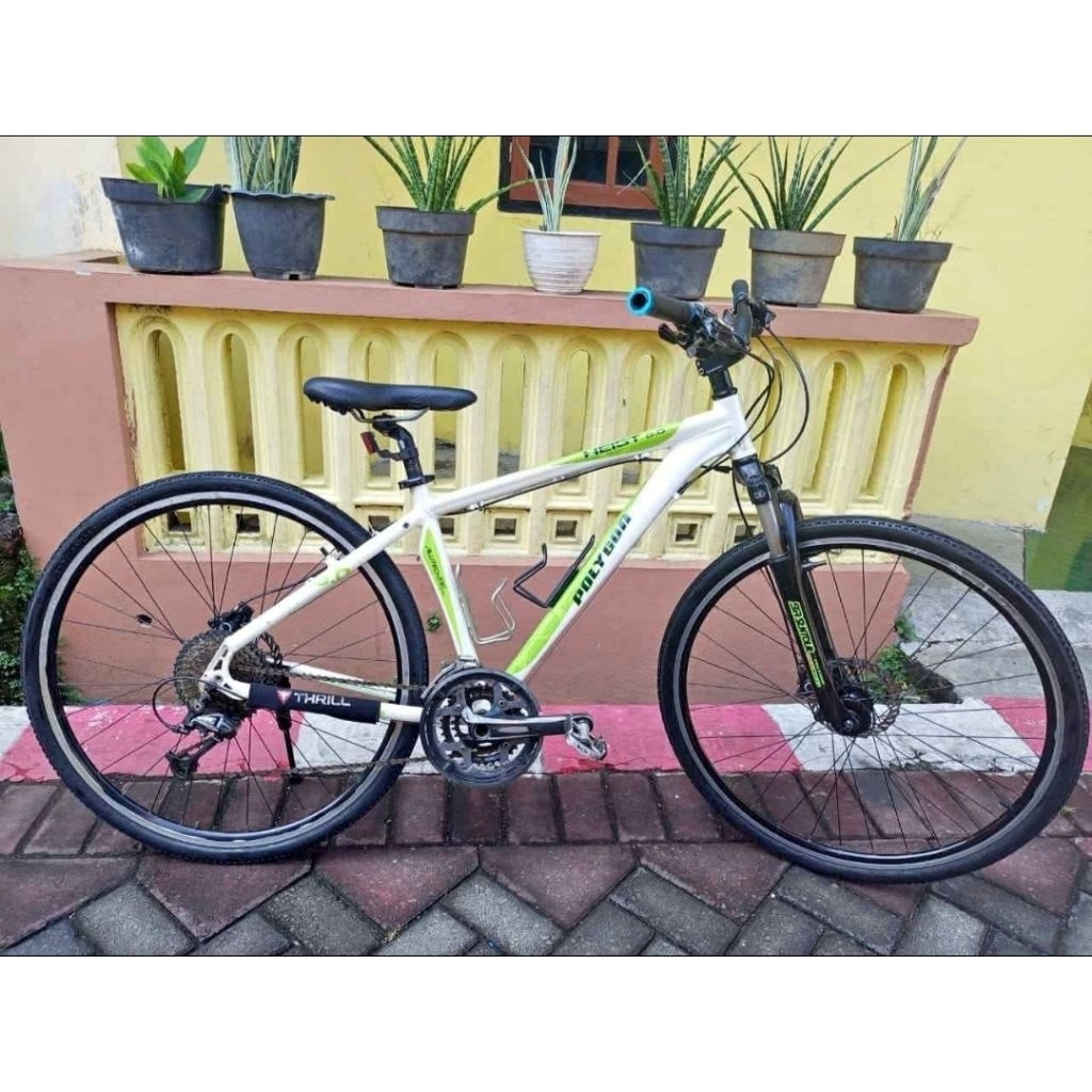 Sepeda Polygon Hybrid heist 5.0