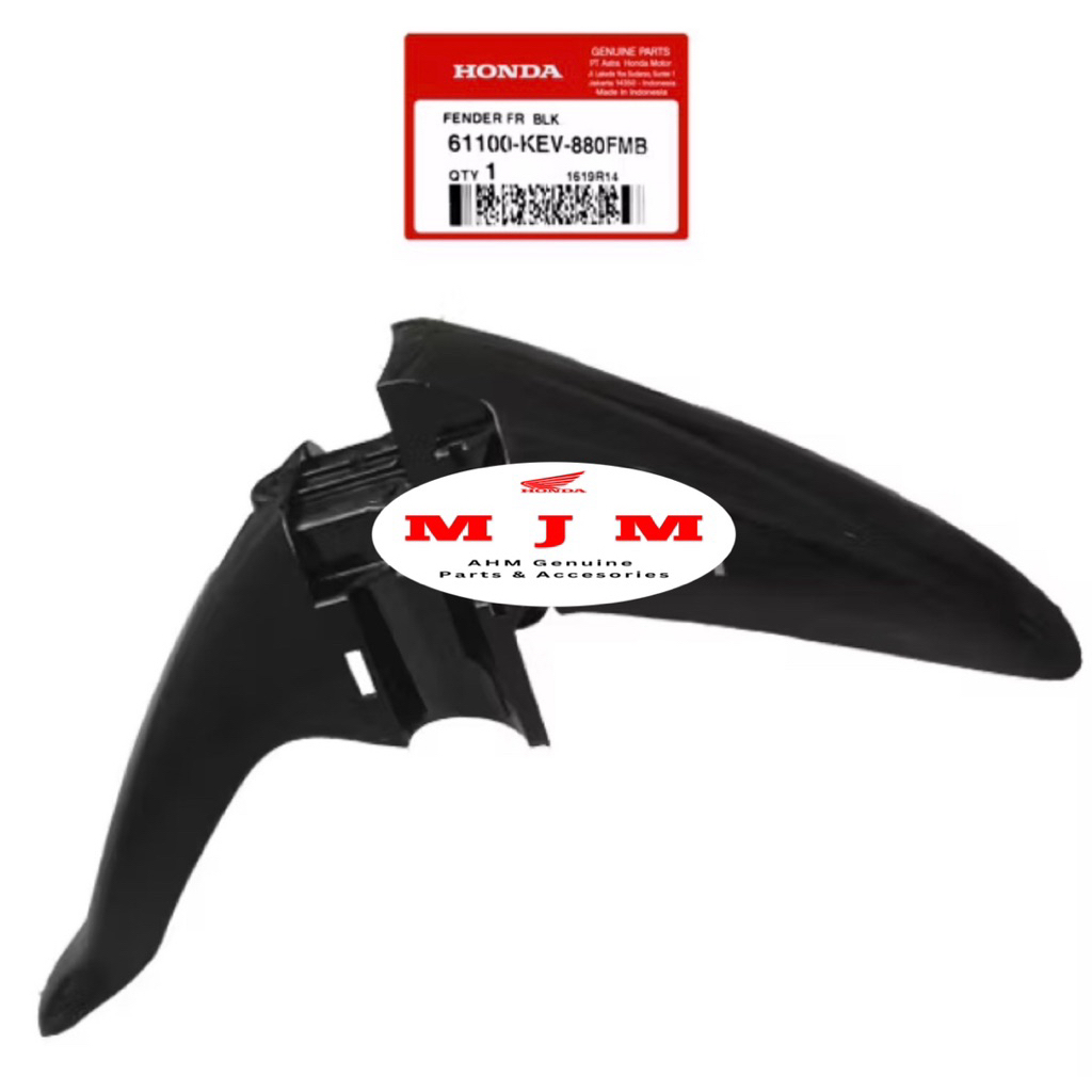 61100-KEV-880FMB Slebor Spakbor Depan Supra 100 Hitam (1997-2002)