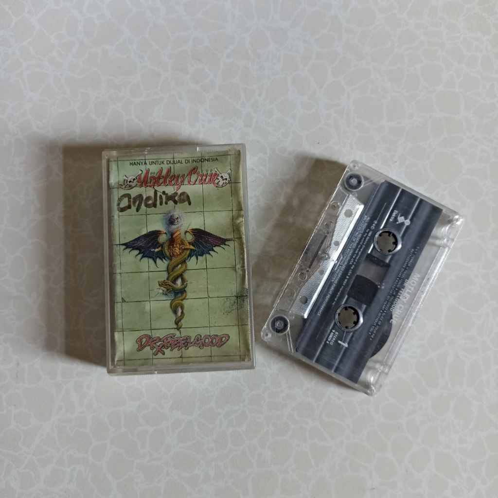 Kaset Pita Motley Crue Dr. Feelgood Original